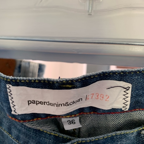 Mens Paper denim and cloth jeans - Picture 2 of 3